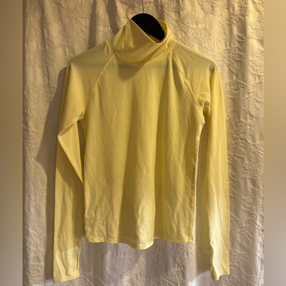 Outdoor Voices Yellow Turtleneck Long Sleeve